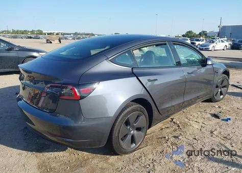 2023 Tesla Model 3 Rear-Wheel Drive from USA, damaged, VIN 5YJ3E1EA2PF696264